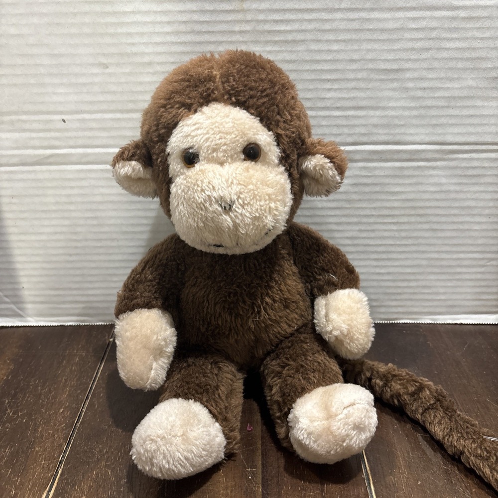 Vintage Knickerbocker Monkey Plush 10‎ Inches Animals Of Distinction